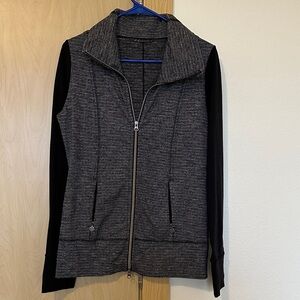 Lululemon Athletica Black and Gray Vest